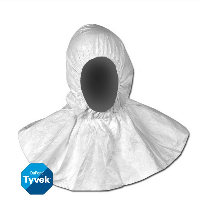 Tyvek Hoods - One Size (10 pack)